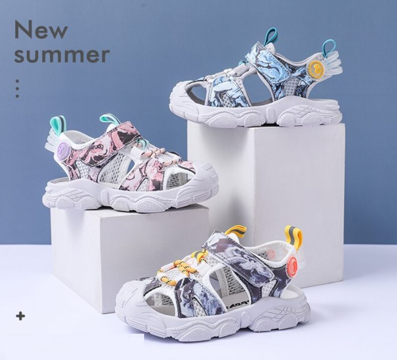 Nax Unisex Strandsandal För Barn - Blå