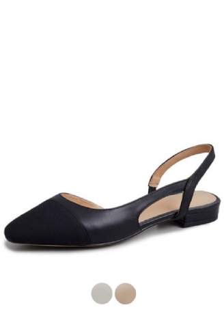 Nayi Kvinnors Square Toe Flats Pumps