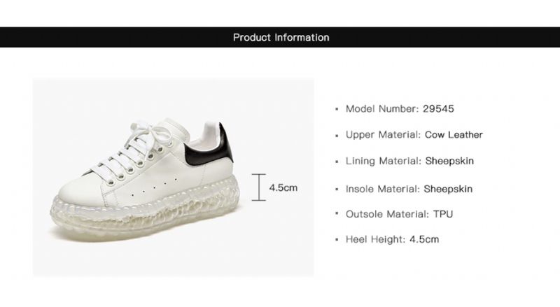 Nayla Sneakersskor För Kvinnor - Vit