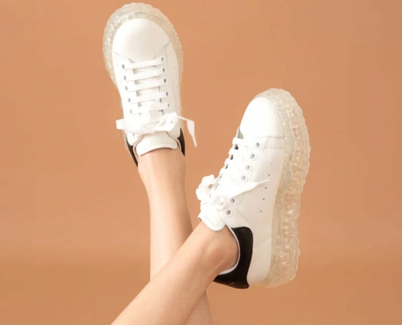 Nayla Sneakersskor För Kvinnor - Vit