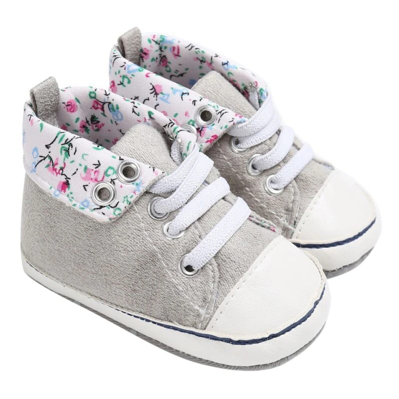 Naylek Baby Flickor Casual Sneakers - Grå