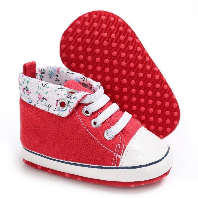Naylek Baby Flickor Casual Sneakers - Grå