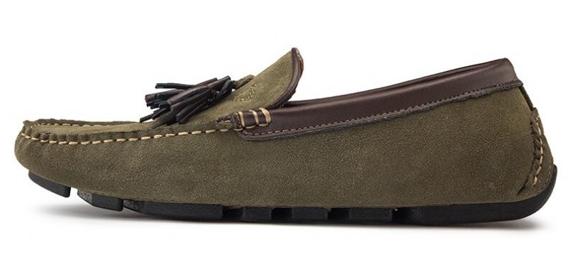 Ned Loafers För Män Casual Skor - Oliv