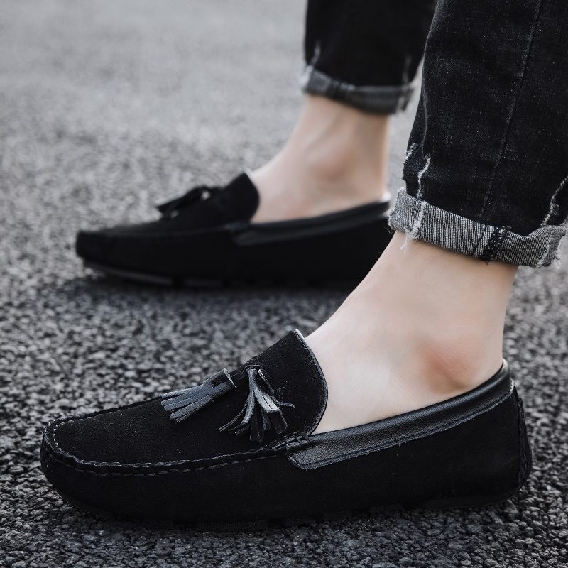 Ned Loafers För Män Casual Skor - Oliv