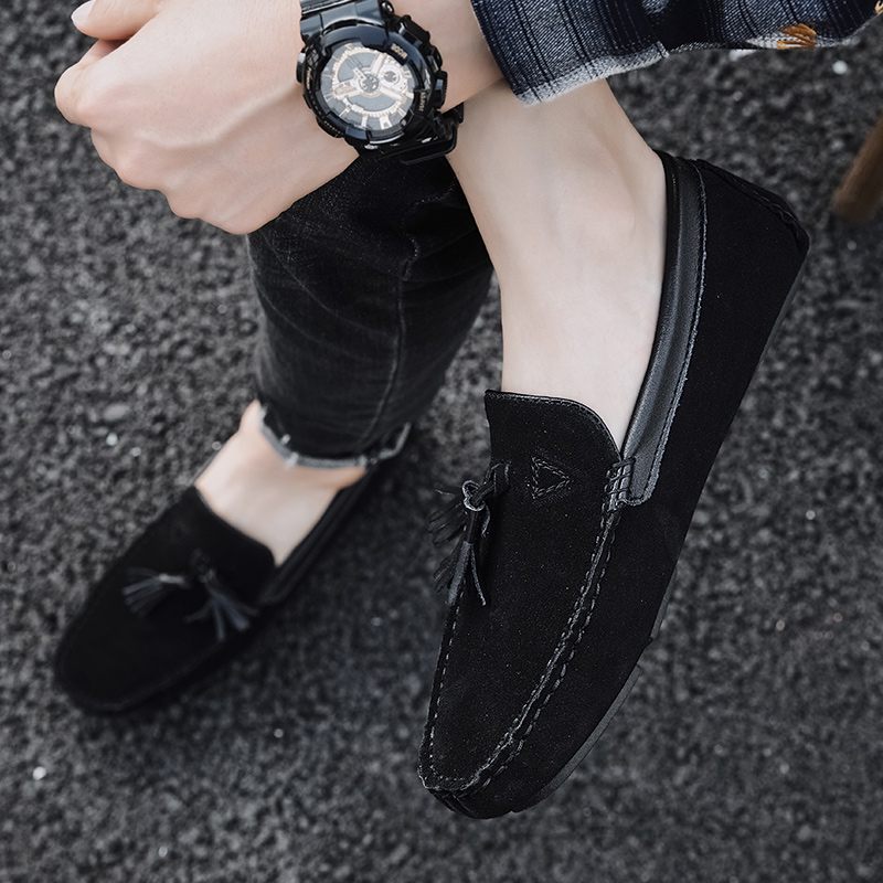 Ned Loafers För Män Casual Skor - Oliv