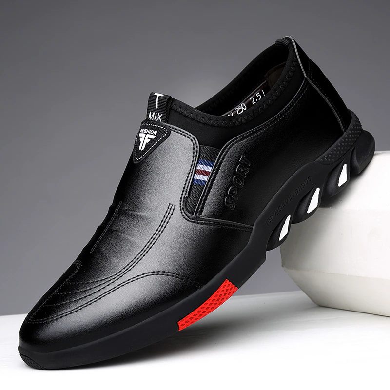 Neil Herr Loafers Klänning Skor - Orange