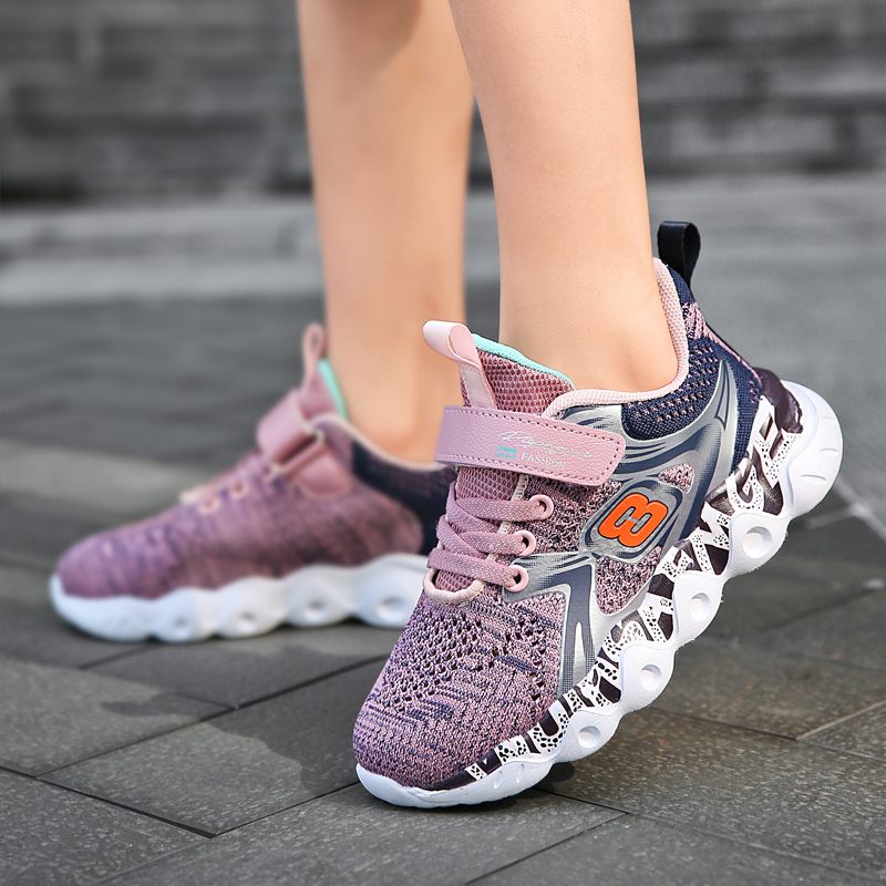 Neitan Pojkar Mode Sneakers - Marinblå