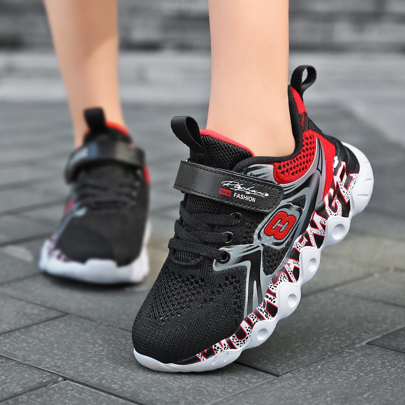 Neitan Pojkar Mode Sneakers - Marinblå