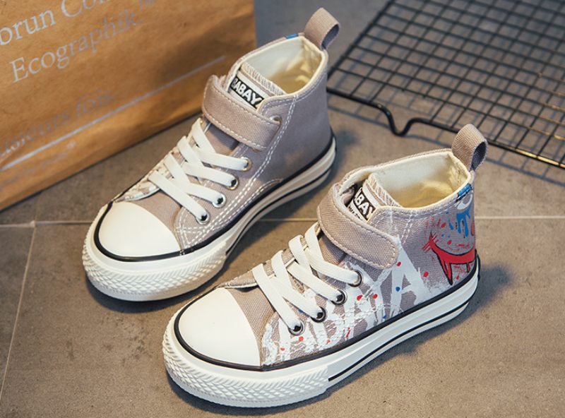 Nelson Pojkar Höga Sneakers - Svart