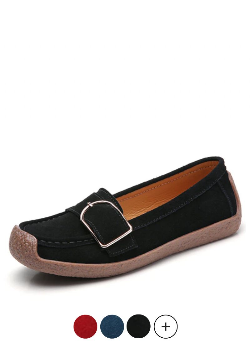 Nena Dam Loafer Svarta Skor