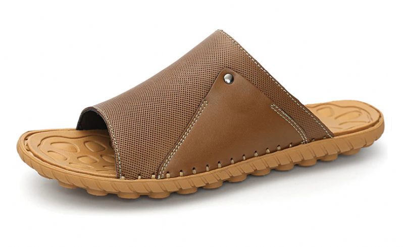 Neuer Utomhussandal För Män - Brun