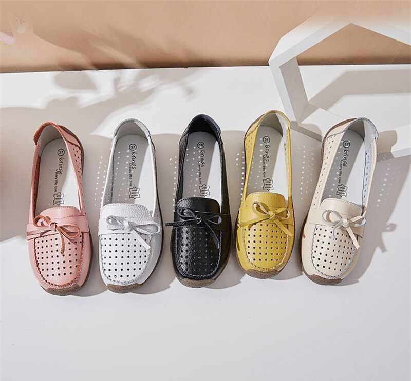 Nicole Dam Summer Slip-on Loafer Svarta Skor - Svart