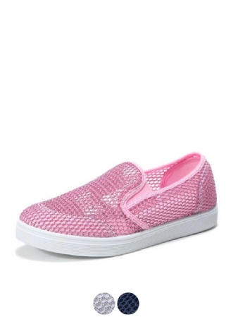 Ninel Dammode Platta Andningsbara Loafers Skor