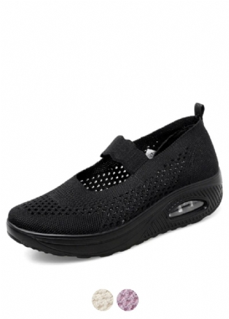 Ninoska Slip-on-svarta Skor För Kvinnor