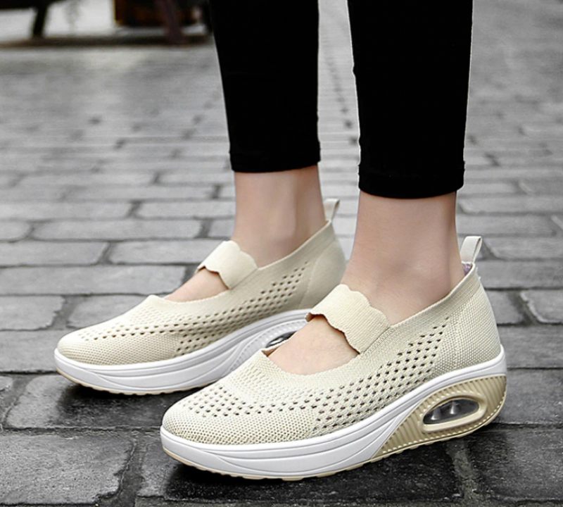 Ninoska Slip-on-svarta Skor För Kvinnor - Svart