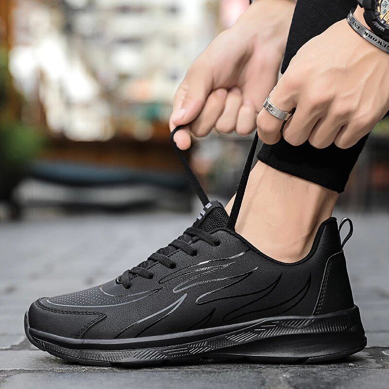 Nobel Sneaker För Män - Röd