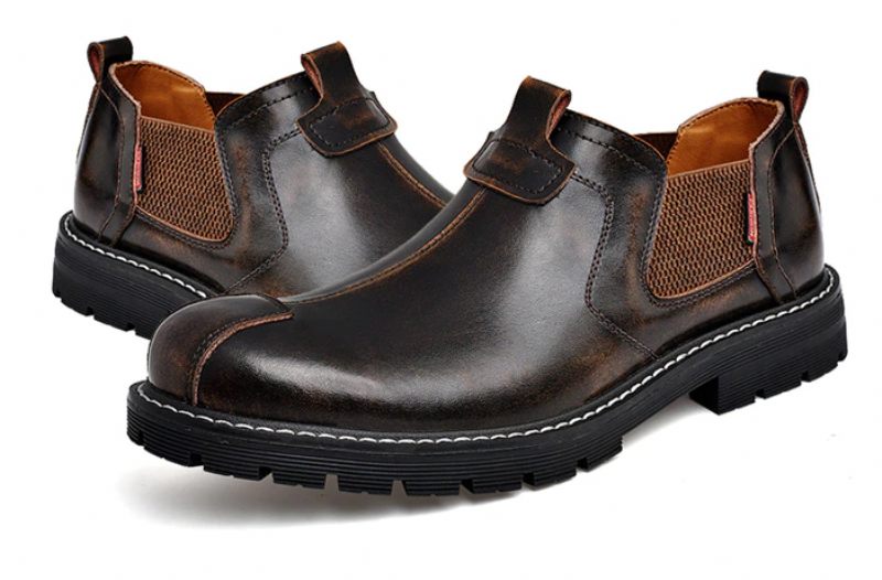 Noe Herr Slip-on Oxford - Svart