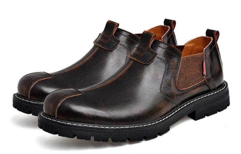 Noe Herr Slip-on Oxford - Svart