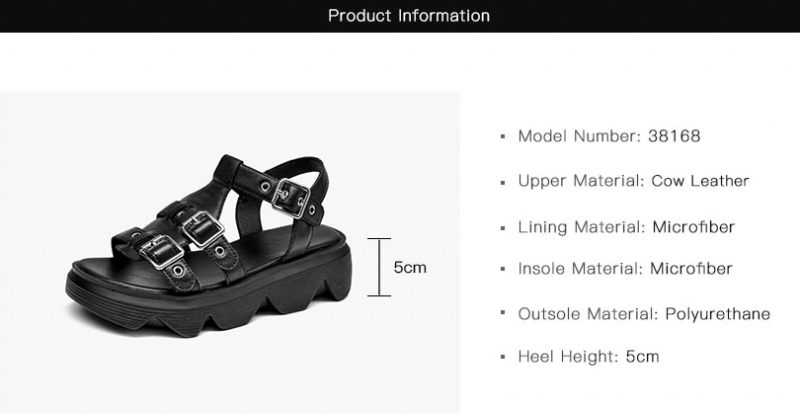 Noel Platform Sandal För Kvinnor - Svart