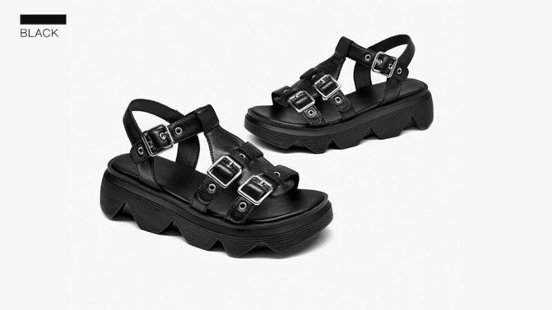 Noel Platform Sandal För Kvinnor - Svart