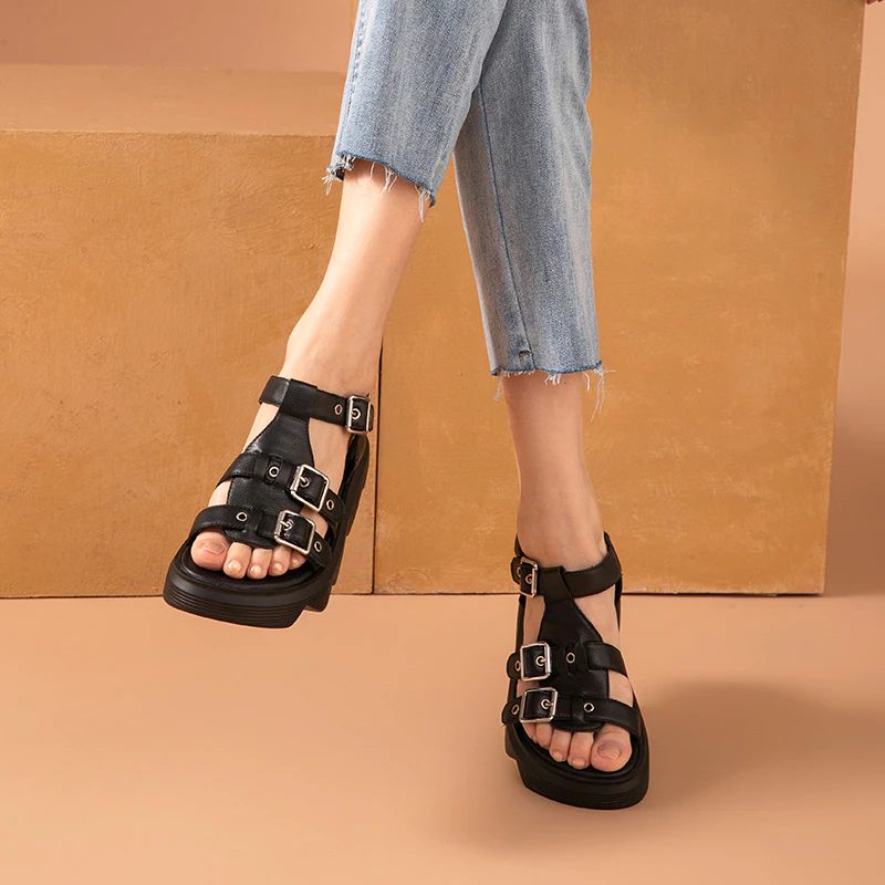 Noel Platform Sandal För Kvinnor - Svart