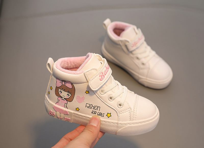 Normani Varma Sneakers För Flickor - Vit
