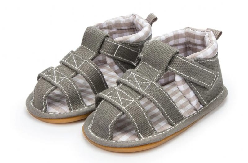 Nous Baby Pojkar Mode Sandal - Grå