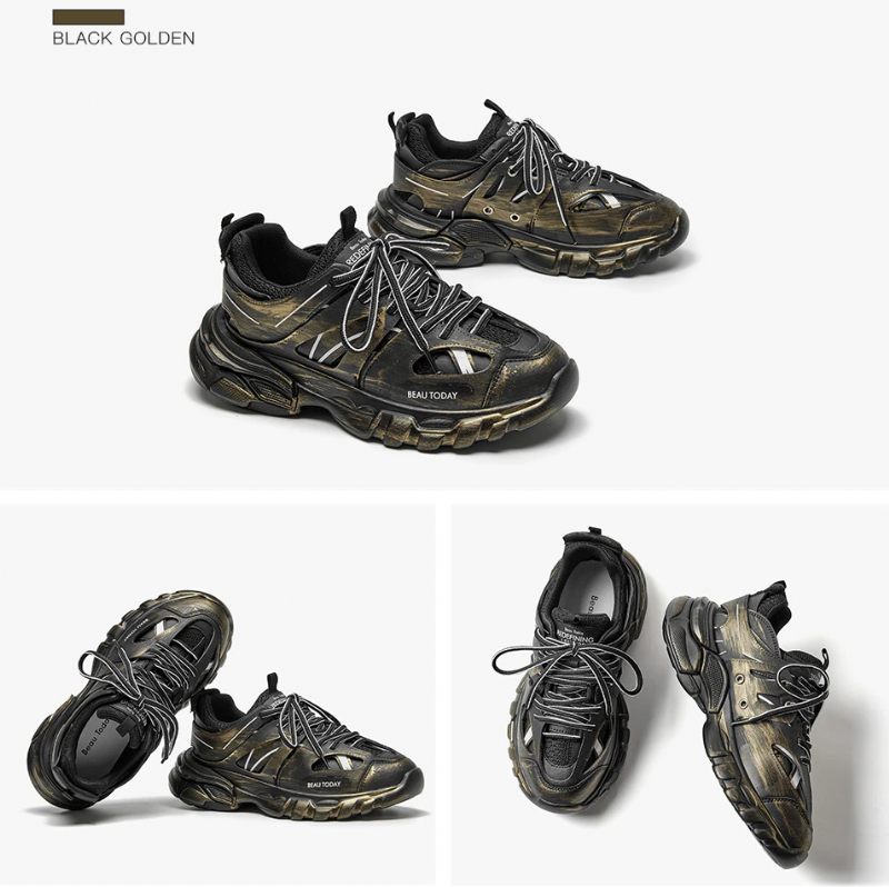 Novak Sneaker Av Hög Kvalitet För Kvinnor - Svart Silver