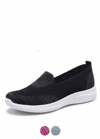 Nubia Svarta Slip-on Skor För Kvinnor