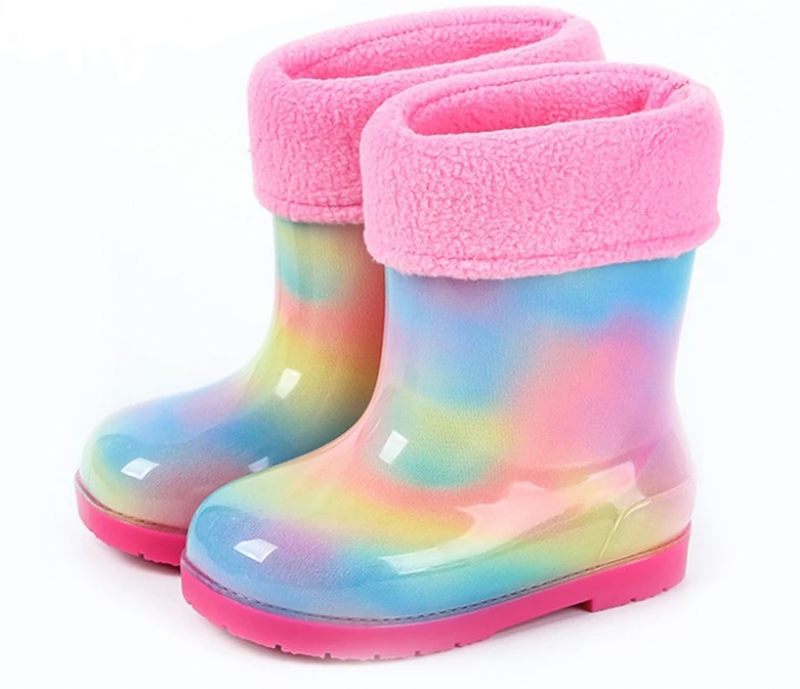 Nunier Flickors Snöstövlar - Multi Fur