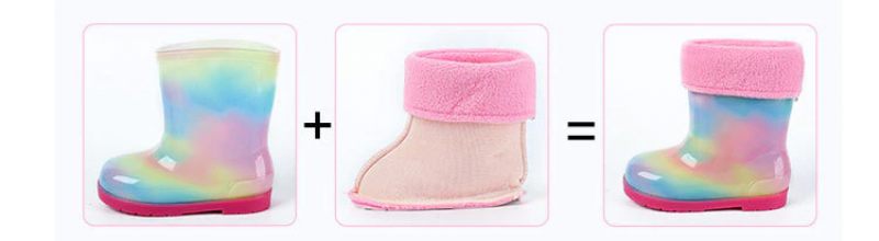 Nunier Flickors Snöstövlar - Multi Fur