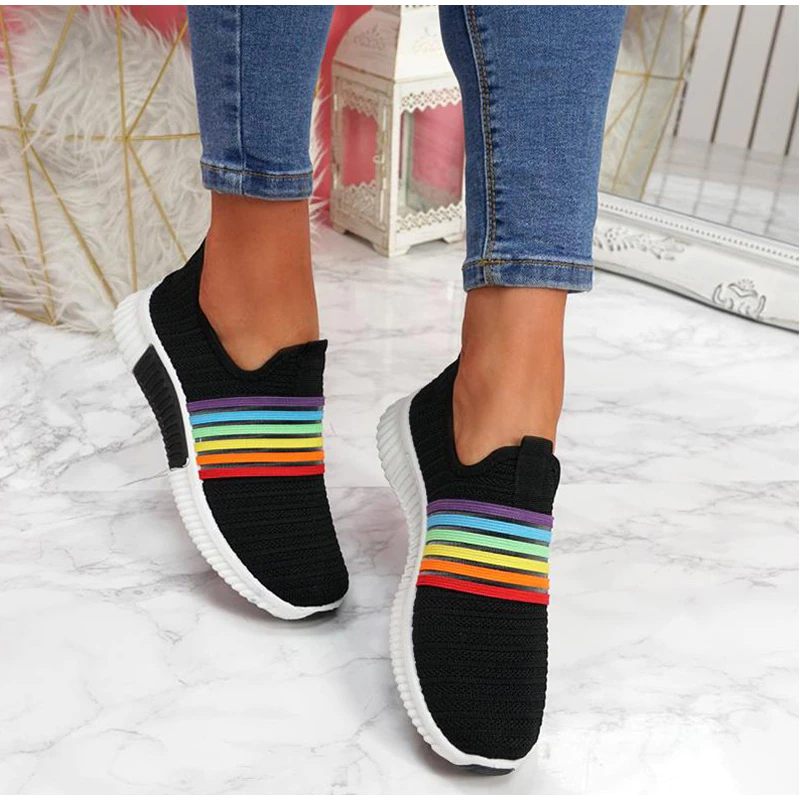 Nurul Platta Slip-on Damskor - Gul
