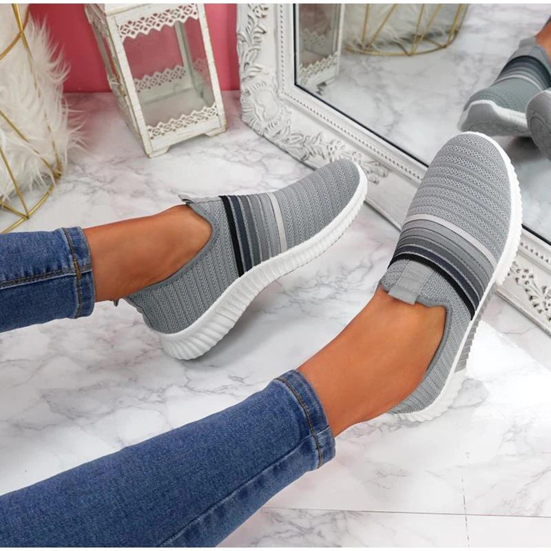 Nurul Platta Slip-on Damskor - Gul