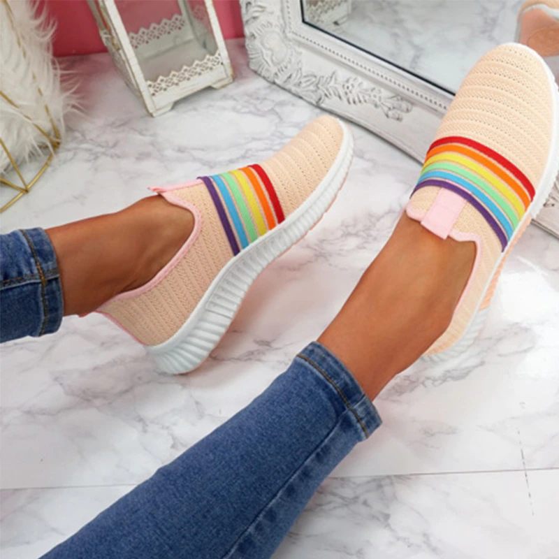 Nurul Platta Slip-on Damskor - Gul