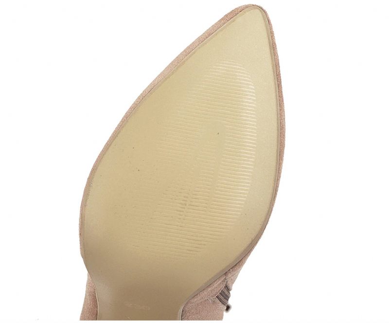 Nurys Boots Knälång - Aprikos