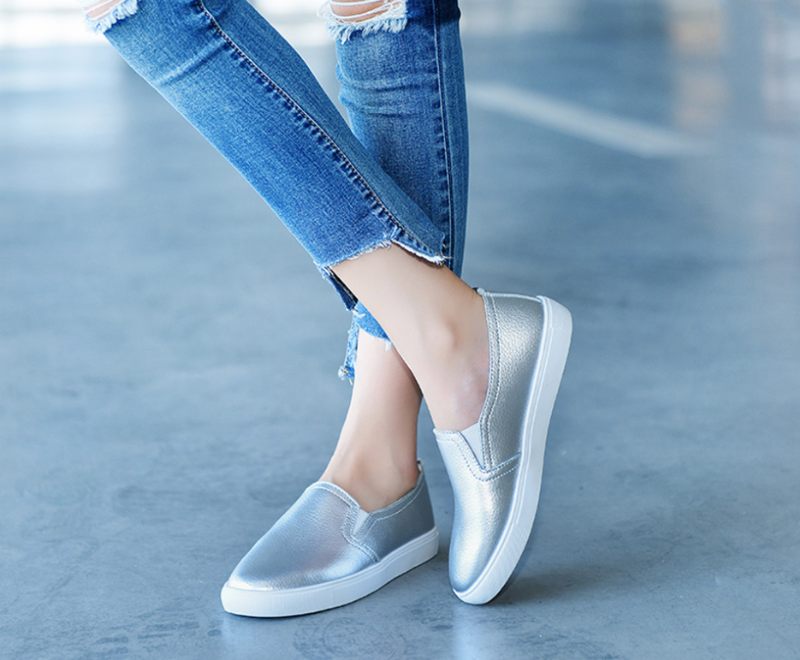 Nyx Loafers - Silver