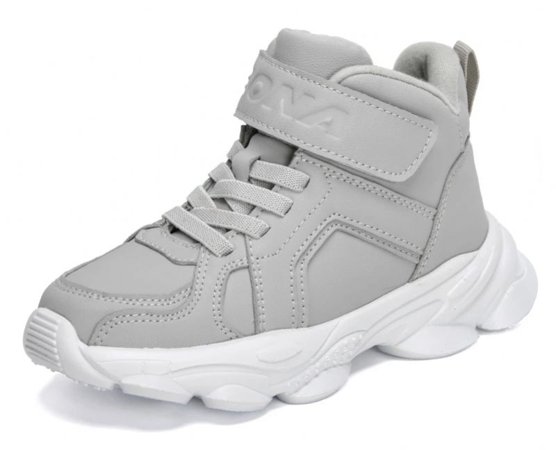 Ocasio Unisex Utomhussneaker För Barn - Grå Päls