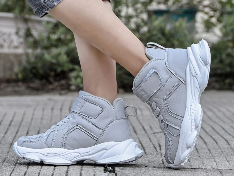 Ocasio Unisex Utomhussneaker För Barn - Grå Päls