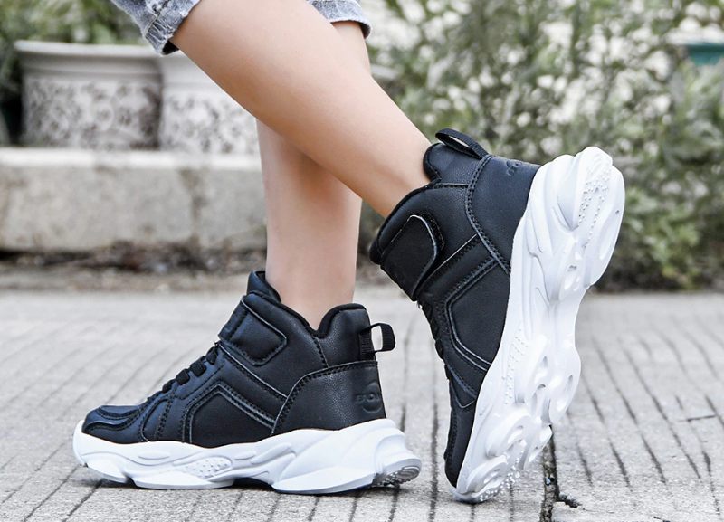 Ocasio Unisex Utomhussneaker För Barn - Grå Päls