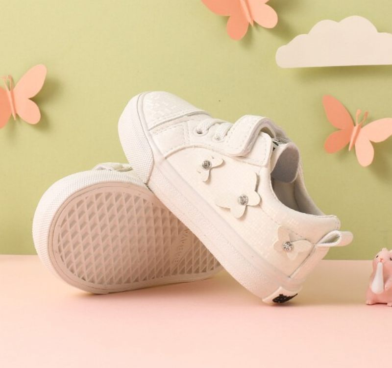 Oda Baby Flickor Casual Sneaker - Beige