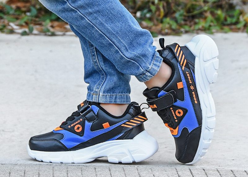 Ojeda Unisex Modesneakers För Barn - Blå