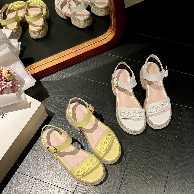 Olga Casual Sandaler För Kvinnor - Gul