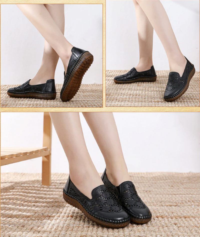 Olga Dam Loafer Skor - khaki