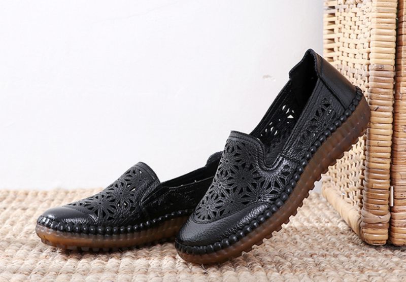 Olga Dam Loafer Skor - khaki