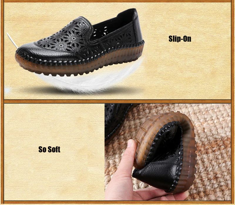 Olga Dam Loafer Skor - khaki