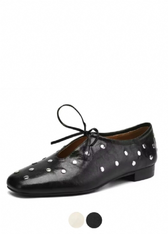 Olga Kvinnors Casual Nitar Klackar Flats