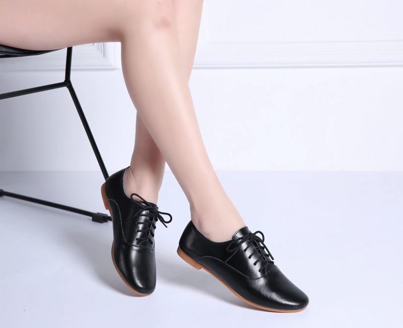 Olimpia Dam Loafer Svarta Skor - Svart