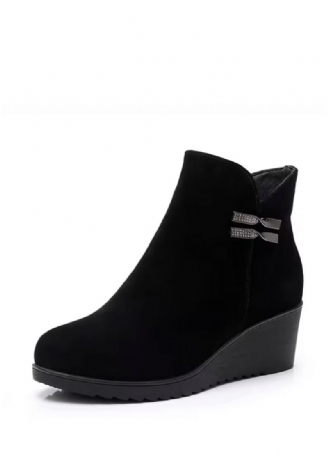 Oliver Wedges Platform Ankelboots För Kvinnor