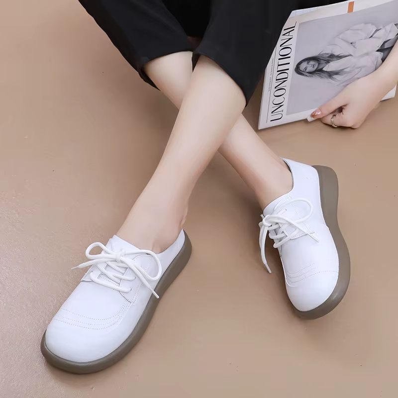 Olivia Flat Loafers För Kvinnor - Aprikos