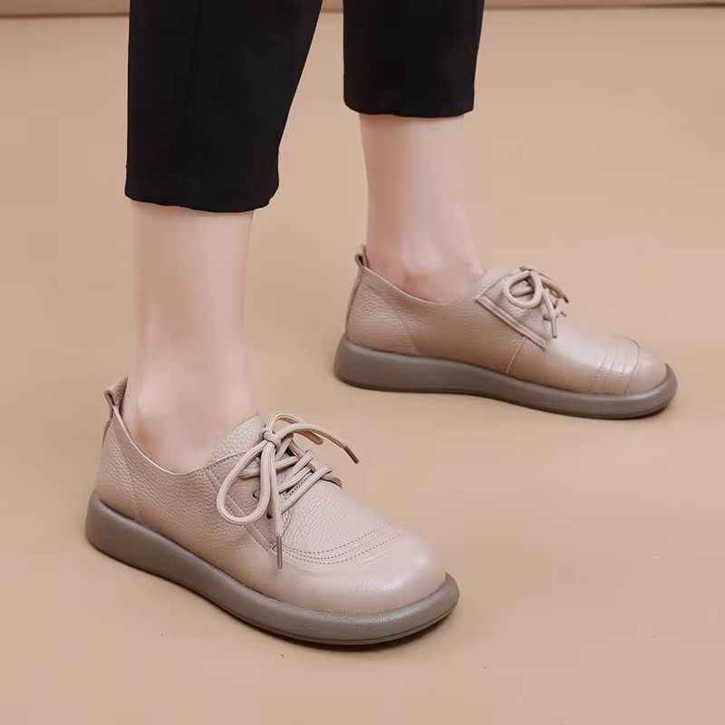 Olivia Flat Loafers För Kvinnor - Aprikos